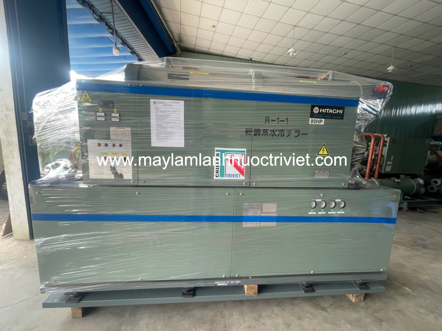 80hp lắp đặt nhà máy nhựa tại Long An